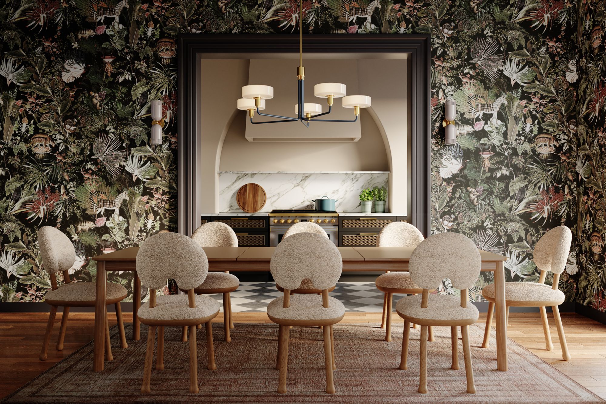 Image 5 Mitzi By Hudson Valley Aston 39 Inch 5 Lt. Chandelier more views
