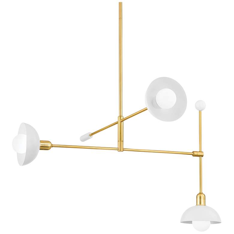 Image 1 Mitzi By Hudson Valley BILLIE 36 Inch 3 Lt. Chandelier