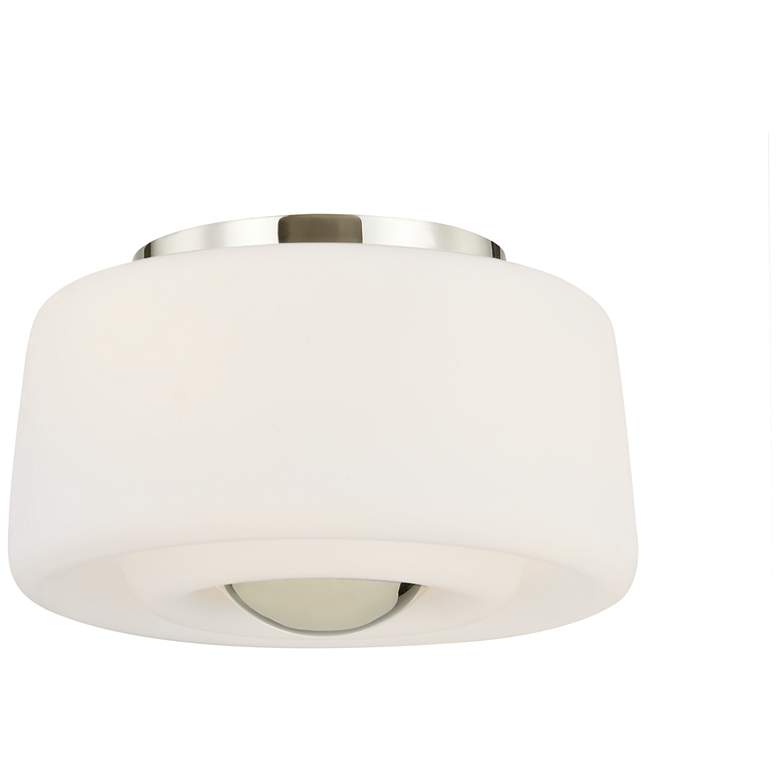 Image 1 Mitzi By Hudson Valley CIELA 13.5 Inch 2 Lt. Polished Nickel Flush Mount