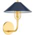 Mitzi By Hudson Valley MARIEL 9.75 Inch 1 Lt. Navy Wall Sconce