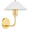 Mitzi By Hudson Valley MARIEL 9.75 Inch 1 Lt. White Wall Sconce
