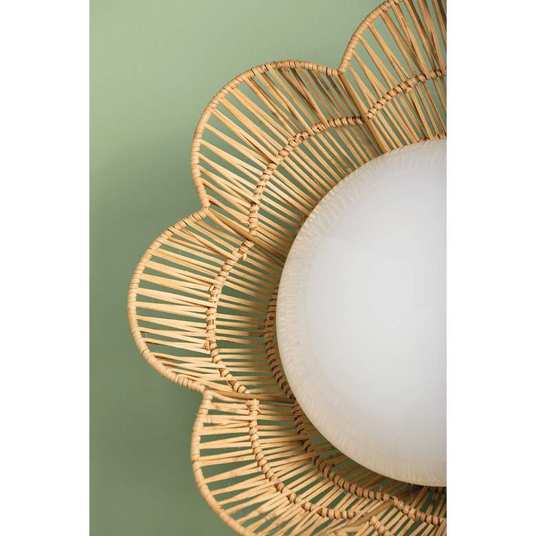 Image 6 Mitzi By Hudson Valley ROSA 18 Inch 1 Lt. Flush Mount more views