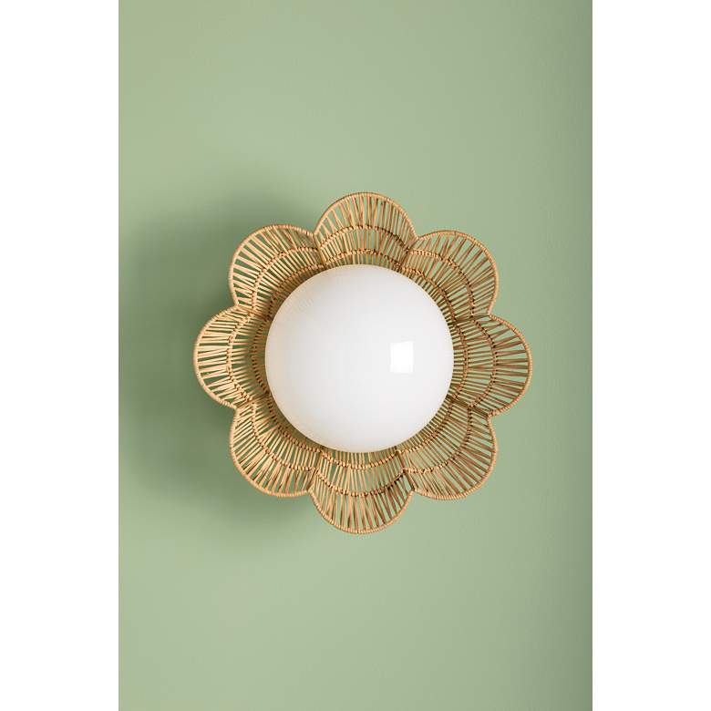 Image 7 Mitzi By Hudson Valley ROSA 18 Inch 1 Lt. Flush Mount more views