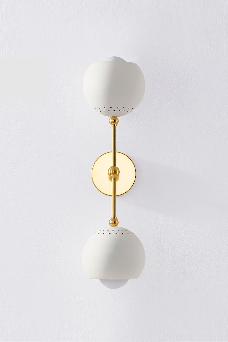 Mitzi By Hudson Valley SAYLOR 6.25 Inch 2 Lt. Wall Sconce