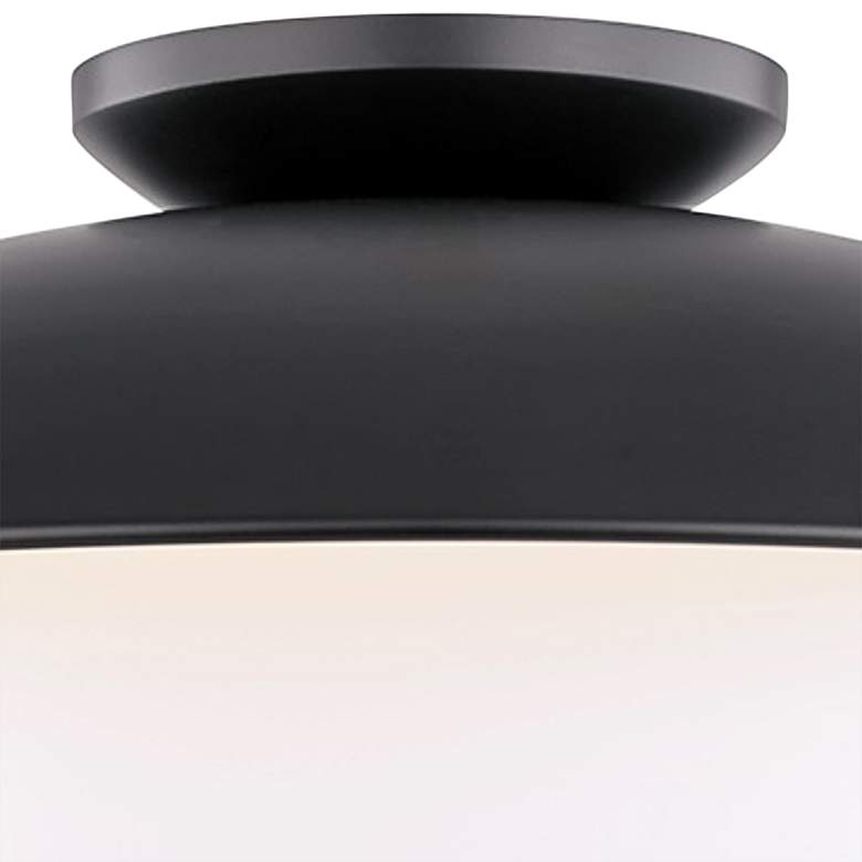 Image 4 Mitzi Cadence 21 inch Wide Black and Gold Modern Ceiling Light more views
