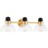 Mitzi Camile 25" Wide Aged Brass 3-Light Bath Light