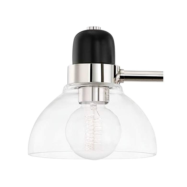 Image 2 Mitzi Camile 25" Wide Polished Nickel 3-Light Bath Light more views
