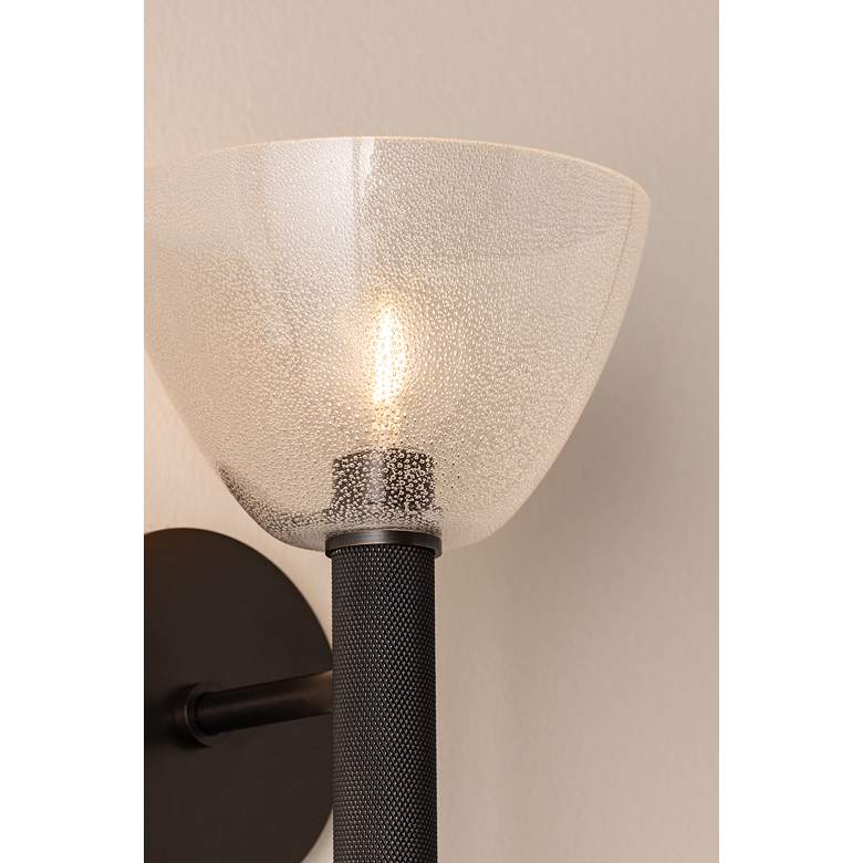 Image 2 Mitzi Caraway Wall Sconce 6.75" in True Bronze more views
