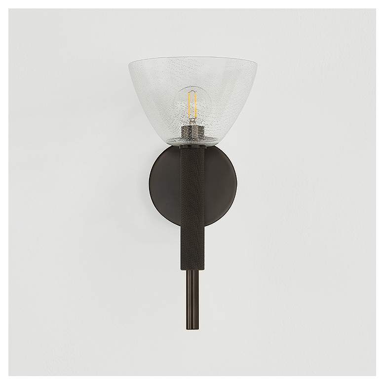 Image 5 Mitzi Caraway Wall Sconce 6.75" in True Bronze more views