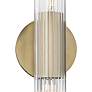 Thumbnail3 of Mitzi Cecily 17 1/4" High Aged Brass 2-Light Wall Sconce more views