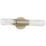 Thumbnail4 of Mitzi Cecily 17 1/4" High Aged Brass 2-Light Wall Sconce more views