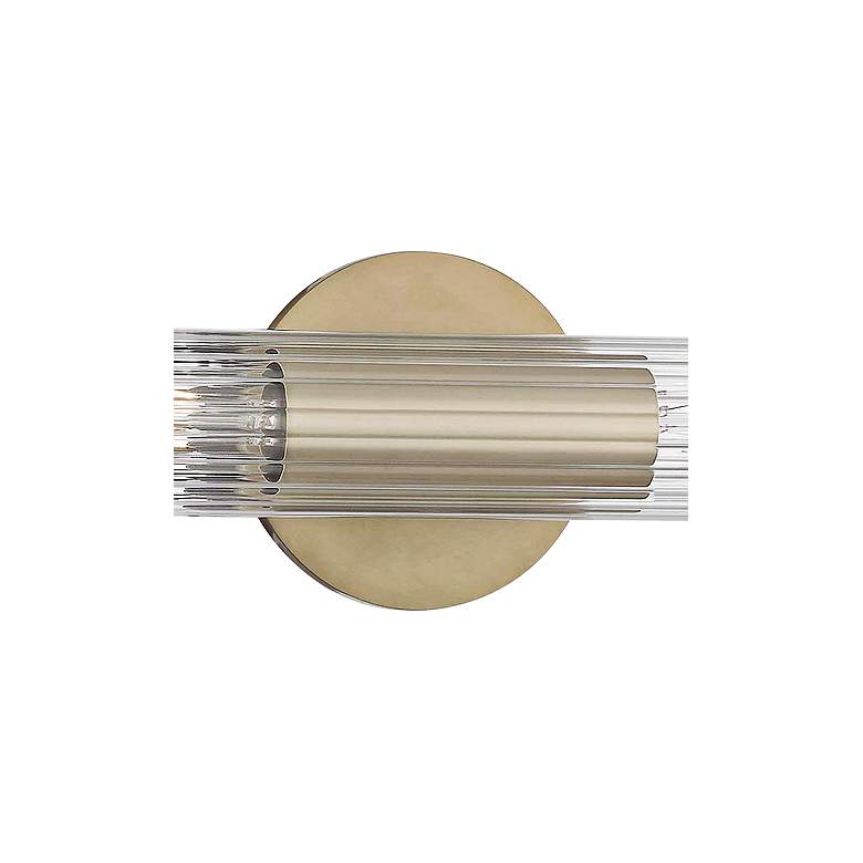 Image 3 Mitzi Cecily 24 3/4" High Aged Brass 2-Light Wall Sconce more views