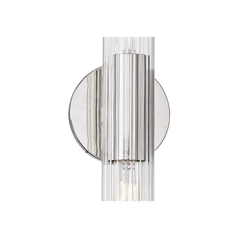 Image 3 Mitzi Cecily 24 3/4" High Polished Nickel 2-Light Wall Sconce more views