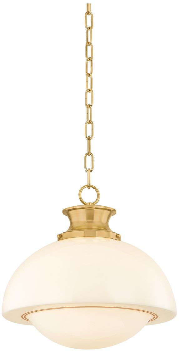 Image 2 Mitzi Celine Pendant Aged Brass