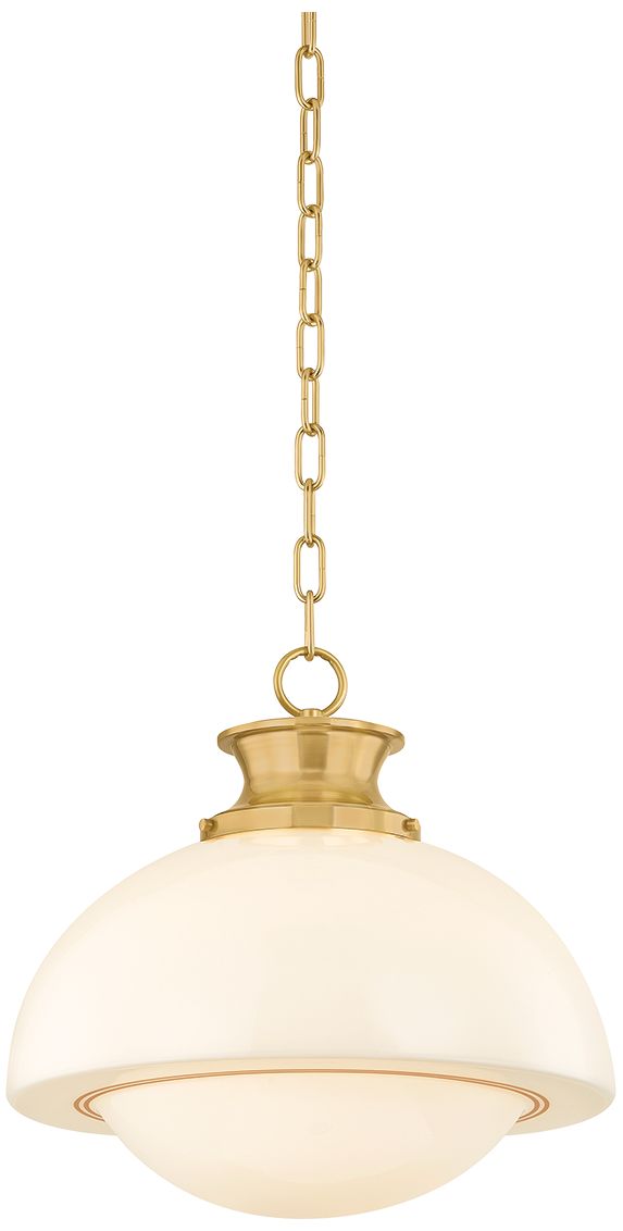 Image 3 Mitzi Celine Pendant Aged Brass more views