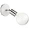 Mitzi Chloe 9 1/2" High Polished Nickel Wall Sconce