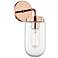 Mitzi Clara 12 1/4" High Polished Copper Wall Sconce