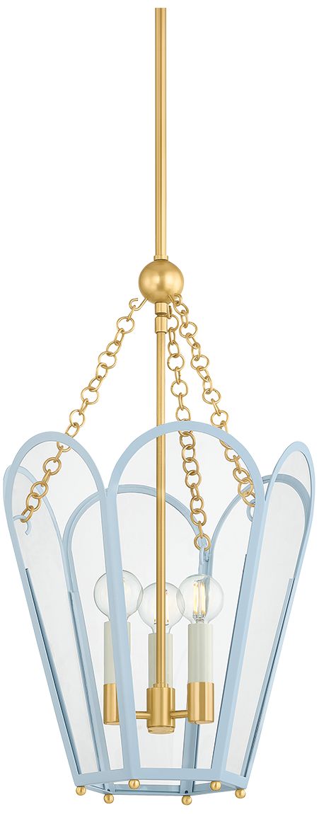 Image 2 Mitzi Clarisse Lantern Patina Brass more views