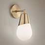 Thumbnail1 of Mitzi Cora 11 3/4" High Aged Brass Wall Sconce