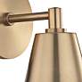 Mitzi Cora 11 3/4" High Aged Brass Wall Sconce