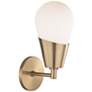 Mitzi Cora 11 3/4" High Aged Brass Wall Sconce