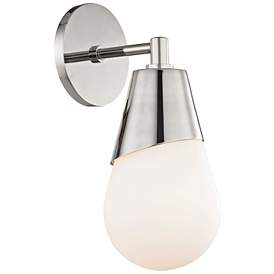 Image1 of Mitzi Cora 11 3/4" High Polished Nickel Wall Sconce