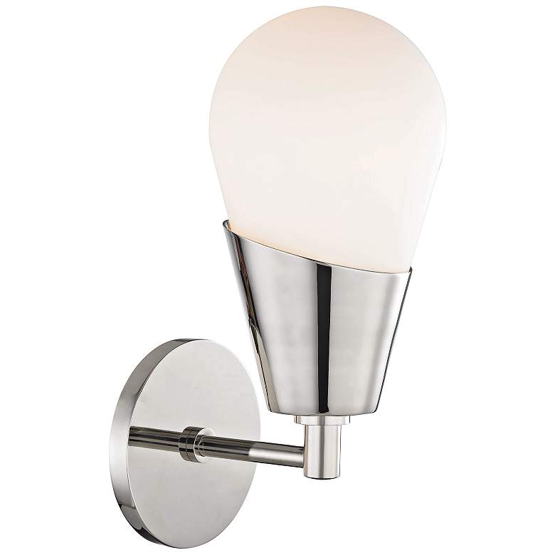 Image 3 Mitzi Cora 11 3/4 inch High Polished Nickel Wall Sconce more views
