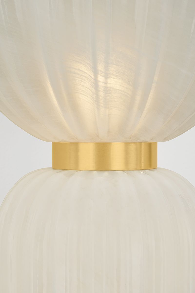 Mitzi Cordelia Table Lamp 9.75" in Aged Brass