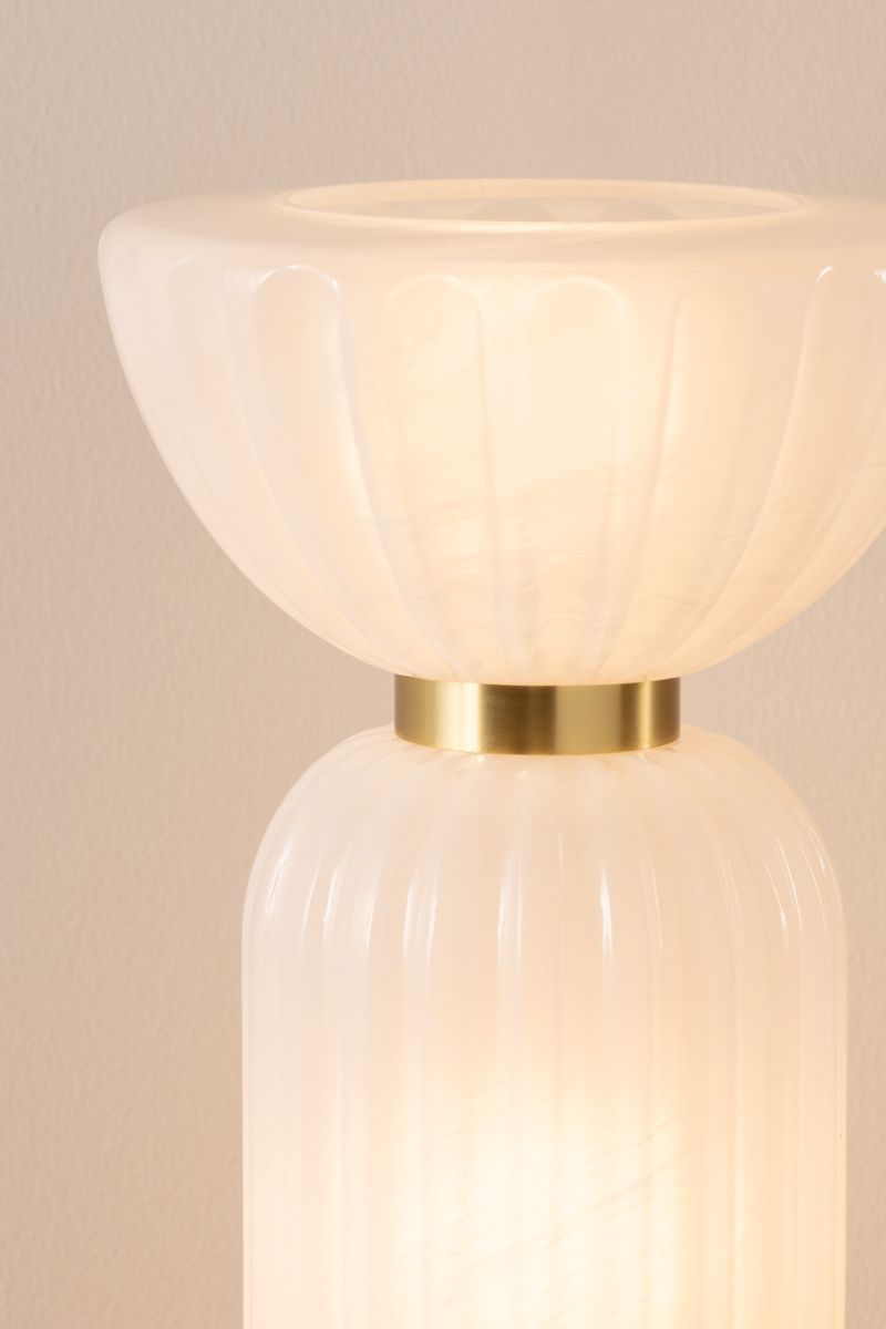 Mitzi Cordelia Table Lamp 9.75" in Aged Brass
