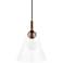 Mitzi Dani 14" Wide Aged Brass Bell-Shaped Pendant Light