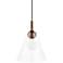 Mitzi Dani 14" Wide Aged Brass Bell-Shaped Pendant Light