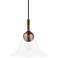 Mitzi Dani 14" Wide Aged Brass Urn-Shaped Pendant Light