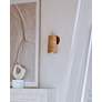 3_Mitzi Delran 9 3/4" High Aged Brass Wall Sconce more views