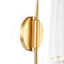 Mitzi Demi 20 1/4" High Aged Brass Plug-In Wall Sconce