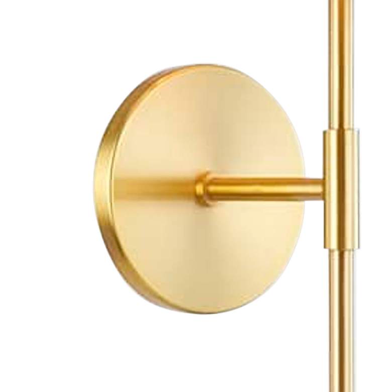 Image 3 Mitzi Demi 32 1/4 inch High Aged Brass Wall Sconce more views