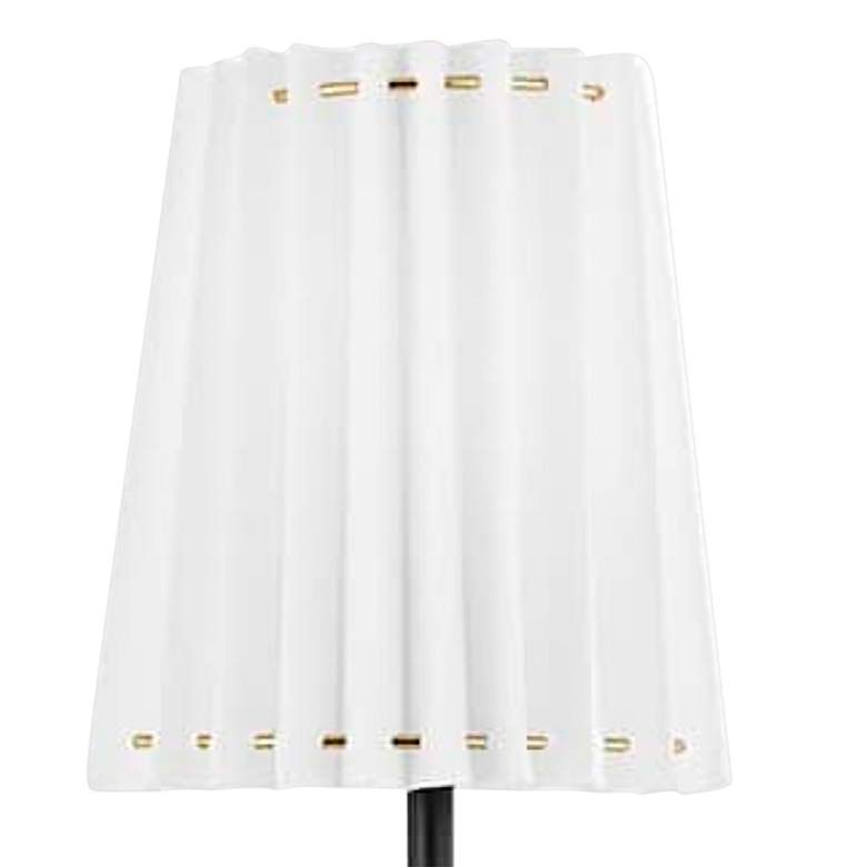 Image 2 Mitzi Demi 32 1/4 inch High Soft Black Wall Sconce more views