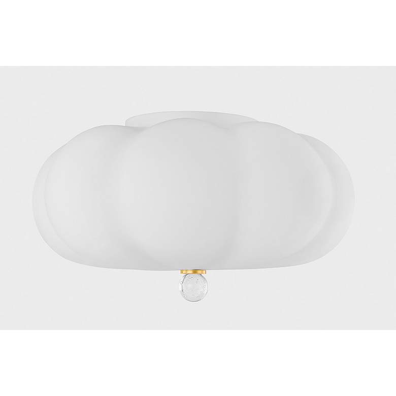 Image 5 Mitzi Demille Flush Mount 15.75" in Aged Brass more views