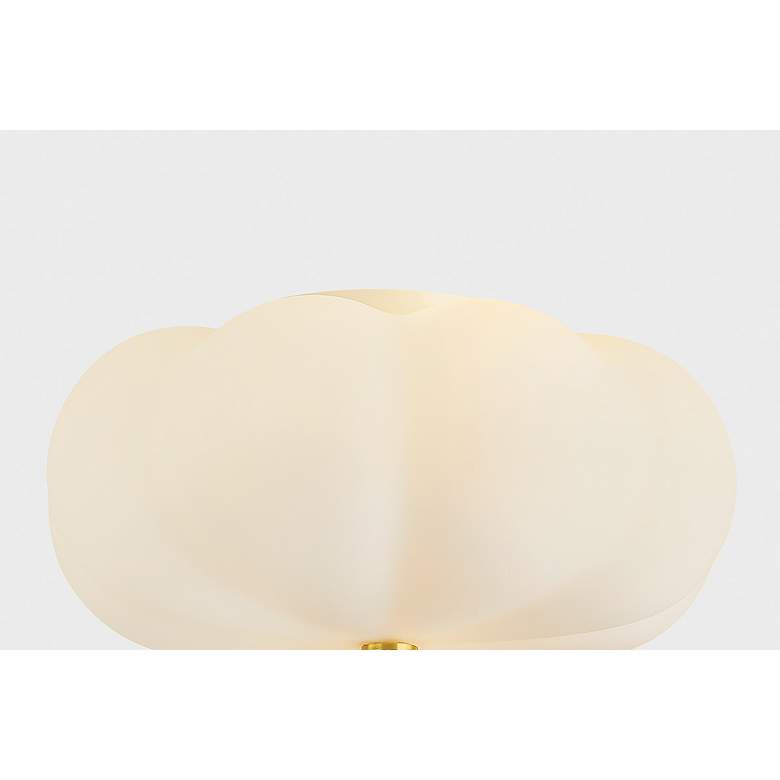 Image 6 Mitzi Demille Flush Mount 15.75" in Aged Brass more views