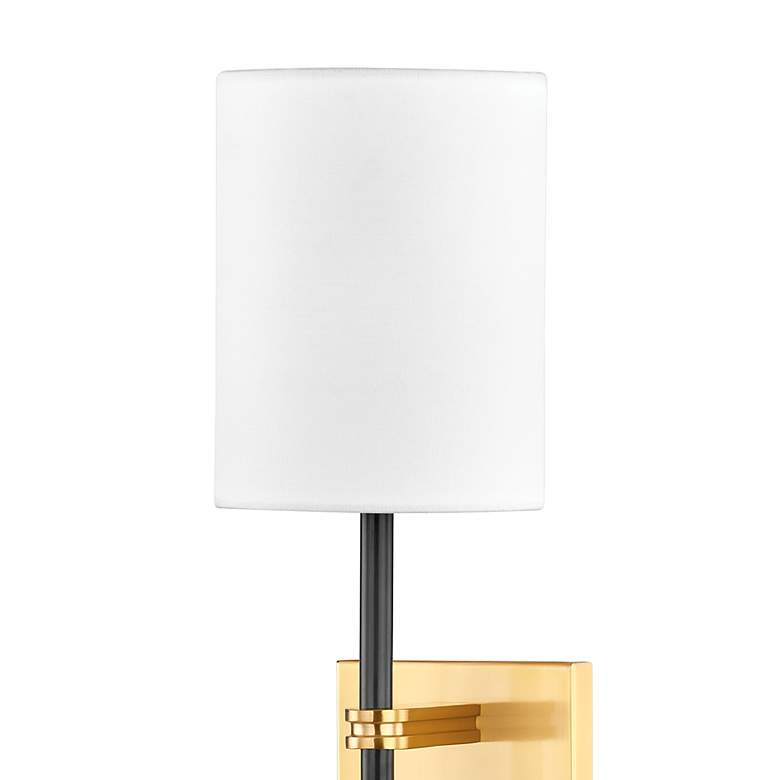 Image 3 Mitzi Denise 20 1/2" High Aged Old Bronze Wall Sconce more views