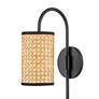 Mitzi Dolores 17" High Soft Black Wall Sconce