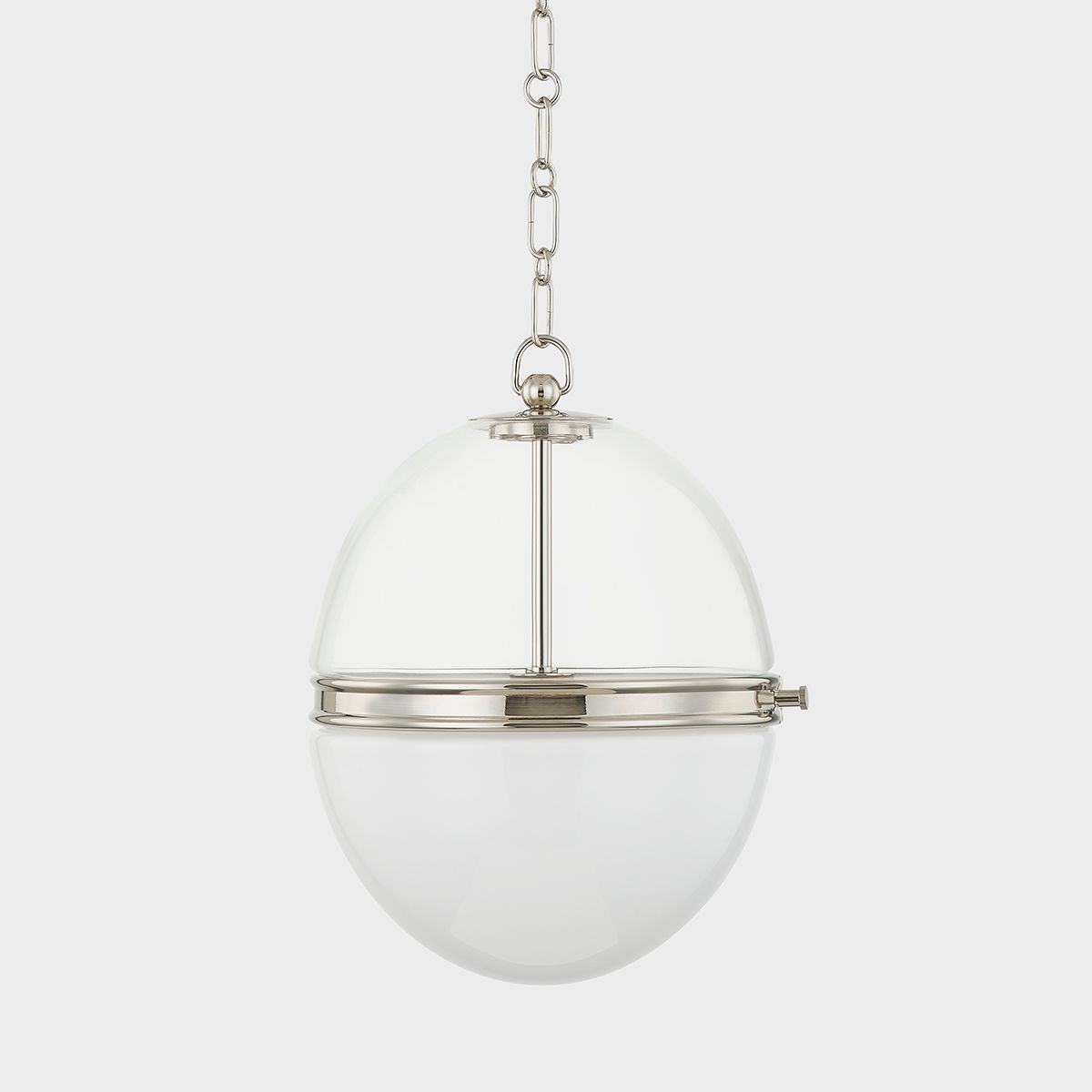 Image 3 Mitzi Donnell 12 1/2" Wide Polished Nickel Pendant Light more views