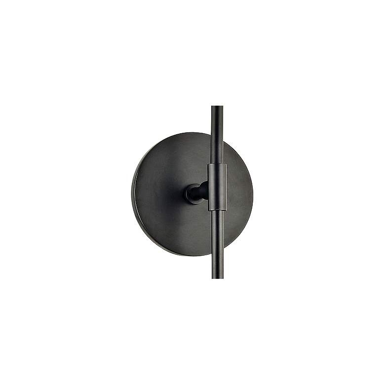 Image 2 Mitzi Dylan 35" High Old Bronze Wall Sconce more views