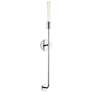 Mitzi Dylan 35" High Polished Nickel Wall Sconce