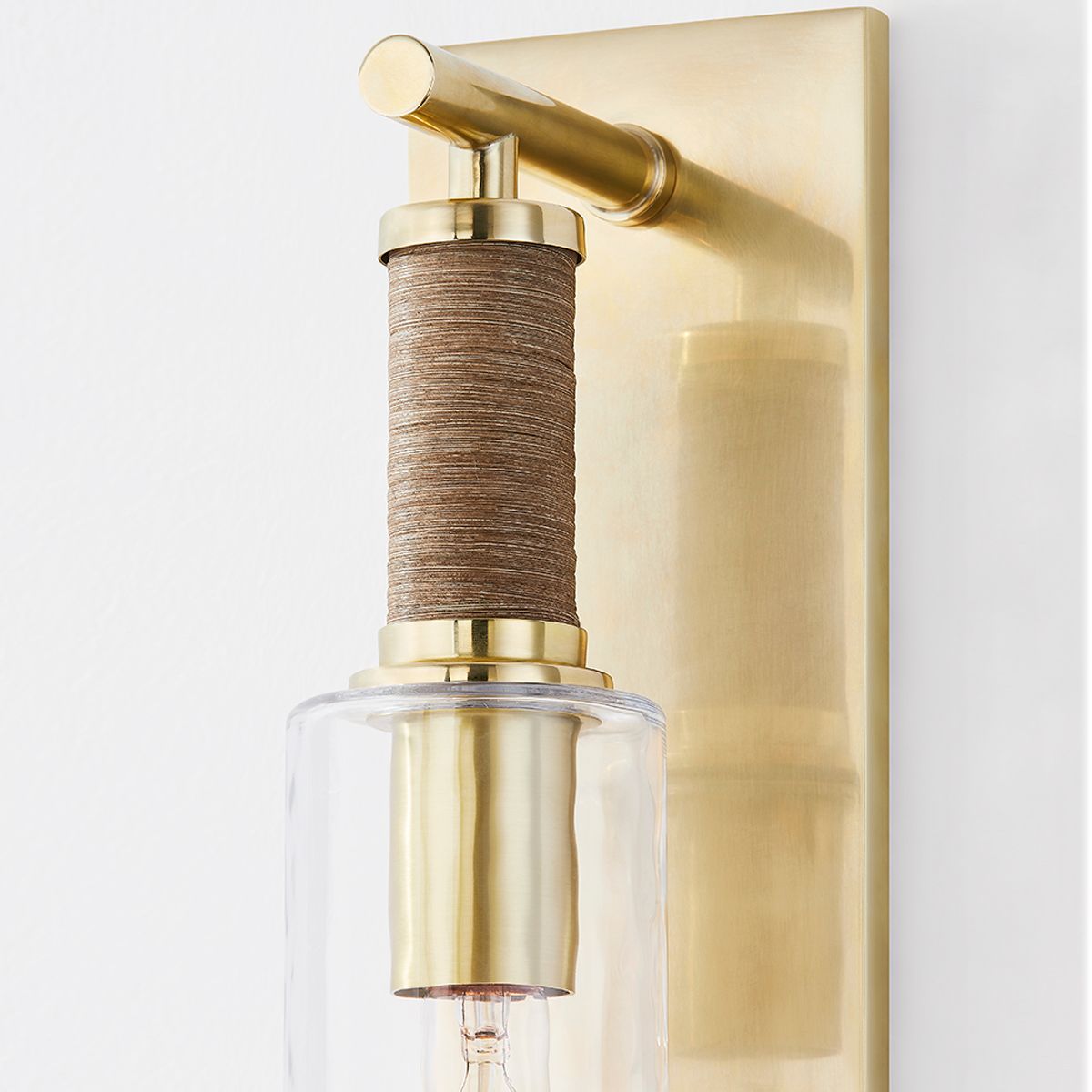 Image 3 Mitzi Eastchester 17 1/2" High Aged Brass Wall Sconce more views