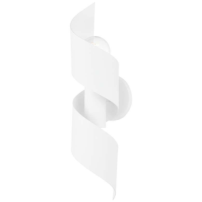 Image 1 Mitzi Edie Wall Sconce Texture White