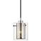 Mitzi Elanor 5 1/2"W Polished Nickel w/ Glass Mini Pendant