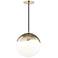 Mitzi Ella 10 1/2" Wide Polished Brass Modern Mini Pendant