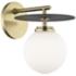 Mitzi Ellis 8 3/4" High Aged Brass LED Wall Sconce