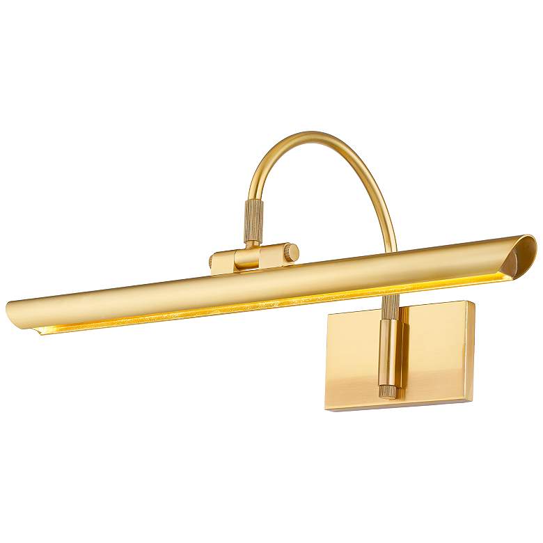 Image 2 Mitzi Elowen 17 1/2" Wide Aged Brass LED Picture Light