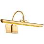 2_Mitzi Elowen 17 1/2" Wide Aged Brass LED Picture Light